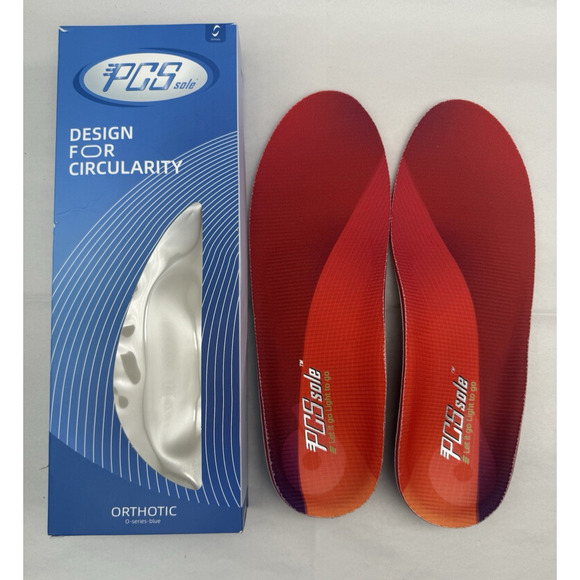 PCSsole Heavy Duty Arch Support Insoles, Plantar Fasciitis Orthotic *READ.. - Picture 1 of 12
